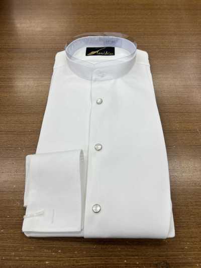305SS Camicia Ika-mune in maglia con bottoni a pois