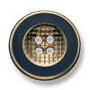 331 Bottone in metallo Made in Giappone per completi e giacche Oro/Blu navy