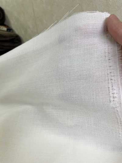 497 Prodotto in Giappone, rotolo grezzo di teletta in lana bianca