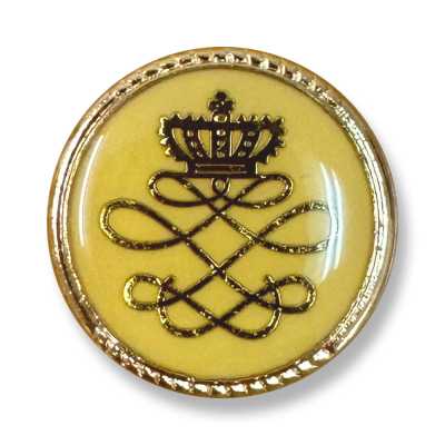 801 Bottoni in metallo di produzione giapponese per abiti e giacche, oro/giallo