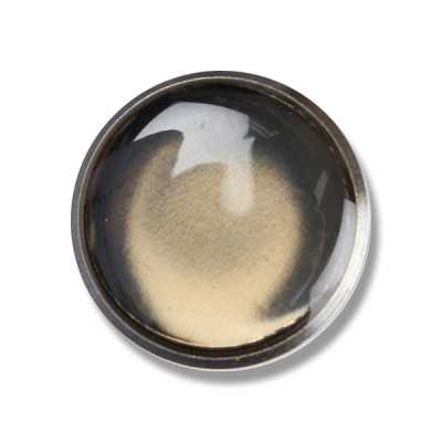 AI1004 Bottone in metallo Made in Japan per abiti e giacche, argento
