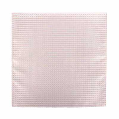 CF-20 Fazzoletto da taschino jacquard Made in Japan, quadretti rosa