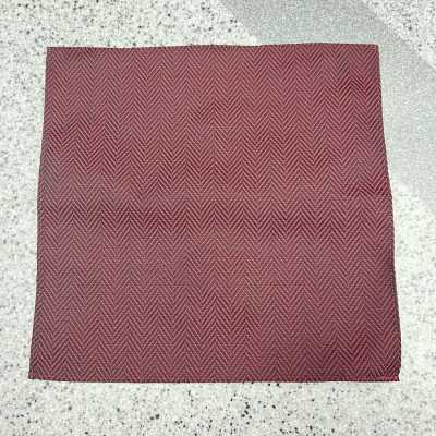 CF-23 Prodotto in Giappone Jacquard Chief, motivo a spina di pesce, bordeaux
