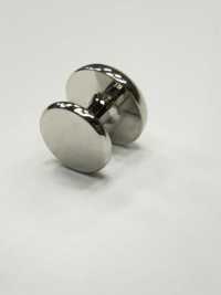E-1 Bottoni A Bottone, Onice, Argento, Rotondi (1 Pezzo)[Accessori Formali] Sottofoto
