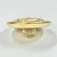 EX139 Bottoni In Metallo Dorato Per Abiti E Giacche, Realizzati In Giappone[Pulsante] Sottofoto