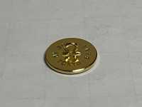 EX18 Bottoni In Metallo Per Abiti E Giacche Made In Japan Oro[Pulsante] Sottofoto