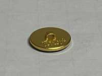 EX188 Bottoni In Metallo Per Abiti E Giacche Made In Japan Oro[Pulsante] Sottofoto