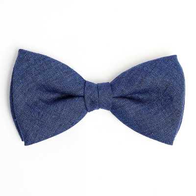 HBF-02 HARISSONS Papillon in lino blu