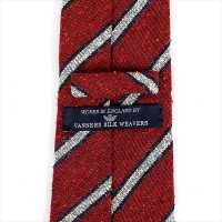 HVN-26 VANNERS Cravatta Reggimentale In Seta Nep Rossa[Accessori Formali] Yamamoto(EXCY) Sottofoto