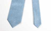 HVN-31 VANNERS Cravatta A Pois In Seta Simil Denim Blu Indaco[Accessori Formali] Yamamoto(EXCY) Sottofoto