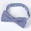 RBF-8007-06 Papillon casual a fantasia spigata blu navy