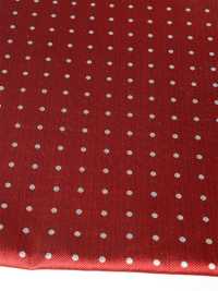 S-600 Yamanashi Fujiyoshida Dot Pattern Tessuto Formale Rosso[Tessile] Yamamoto(EXCY) Sottofoto