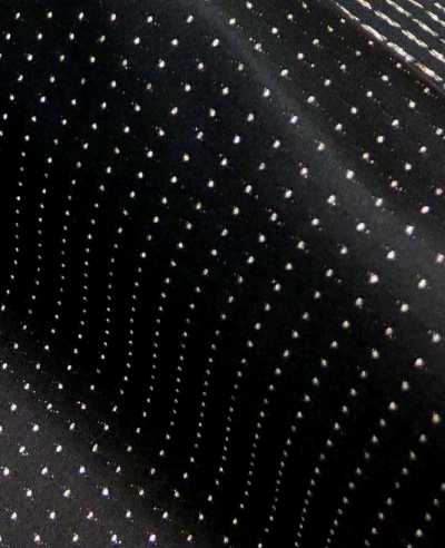 S-620 Tessuto formale a pois in lamé argento Yamanashi Fujiyoshida [Outlet]