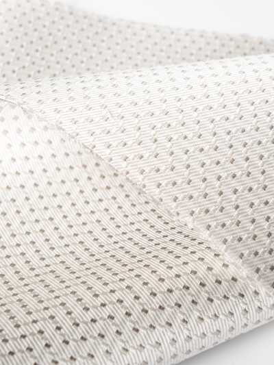 S-902 Tessuto formale bianco con motivo komon Yamanashi Fujiyoshida