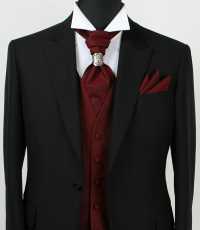 V-302 Gilet Formale Silk Jacquard Engine[Accessori Formali] Yamamoto(EXCY) Sottofoto