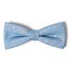 VBF-31 VANNERS Tessuto Usato Papillon Motivo A Pois Jacquard Simile Al Denim Blu Indaco