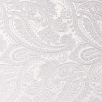 VST-3 VANNERS Sciarpa In Tessuto Di Seta Motivo Paisley Bianco[Accessori Formali] Yamamoto(EXCY) Sottofoto