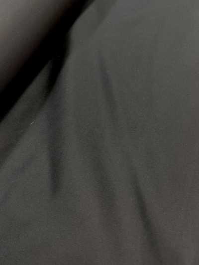 横本絹 [Outlet] Fodera in seta per trama, Made In Fujiyoshida, Nero
