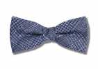 VBF-42 VANNERS Tessuto Usato Papillon Blu Navy