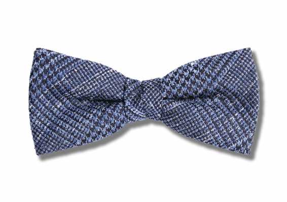 VBF-42 Papillon realizzato con tessuto VANNERS, blu navy