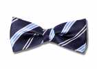 VBF-46 Papillon realizzato con tessuto VANNERS, blu navy