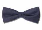PBF-3 Cravatta a farfalla blu navy scuro in tessuto Pentagono