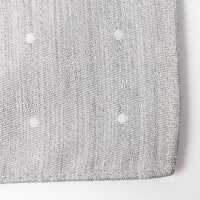 VCF-29 VANNERS Tessuto Usato Fazzoletto Da Taschino Motivo A Pois Jacquard Simile Al Denim Grigio Ghiaccio[Accessori formali] Yamamoto(EXCY) Immagini aggiuntive