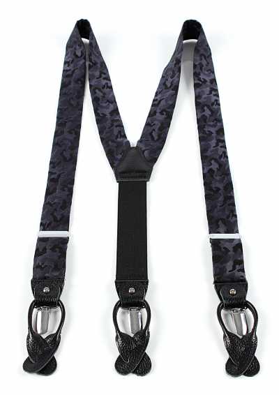 PSR-1 Bretelle camouflage blu navy in tessuto Pentagono