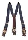 PSR-3 Bretelle in tessuto Pentagono, blu navy scuro