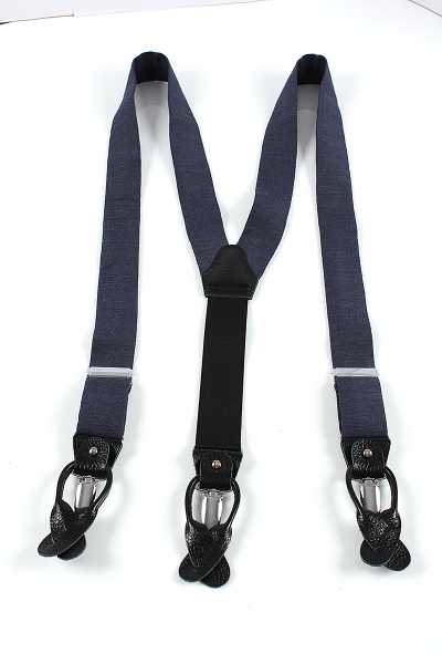 PSR-4 Bretelle realizzate in tessuto Pentagono, blu navy