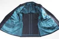 GXPWJ1 Giacca Doppia Blu Navy Senza Motivo Con Tessuto DORMEUIL[Prodotti Di Abbigliamento] Yamamoto(EXCY) Sottofoto