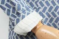 GXPSJ1 Giacca Singola In Lattice Blu Con Tessuto Pentagono[Prodotti Di Abbigliamento] Yamamoto(EXCY) Sottofoto