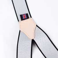 AT-BLACK-XL Bretelle Albert Thurston Senza Motivo Nero A 2 Vie Tipo Taglia XL[Accessori Formali] ALBERT THURSTON Sottofoto