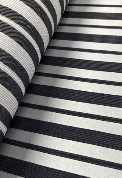 VANNERS-53 Tessuto di seta VANNERS di produzione britannica Morning Stripe