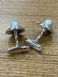 3002 Gemelli In Argento Con Perla Nera[Accessori Formali] Yamamoto(EXCY) Sottofoto