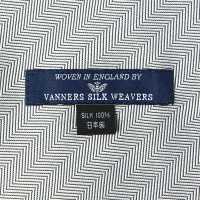 VAS-47 VANNERS Cravatta Ascot In Seta Spigato Argento[Accessori Formali] Yamamoto(EXCY) Sottofoto