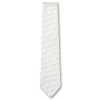 NE-902 Cravatta formale Made in Japan, a pois, bianco sporco