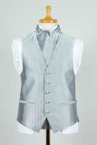 VANNERS-V-47 VANNERS Gilet Formale Spigato Argento[Accessori Formali] Yamamoto(EXCY) Sottofoto