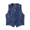 VANNERS-V-48 VANNERS Gilet Formale Spina Di Pesce Blu Navy