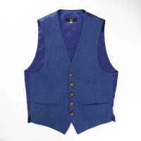 LV-2 Gilet Lino Domestico Blu[Accessori Formali] Yamamoto(EXCY) Sottofoto