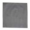 CF-02 Fazzoletto da taschino jacquard in poliestere grigio