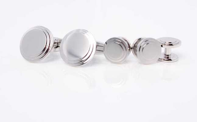 CU925-3G Set di gemelli e bottoni da camicia in argento sterling EXCY LEGEND Staya