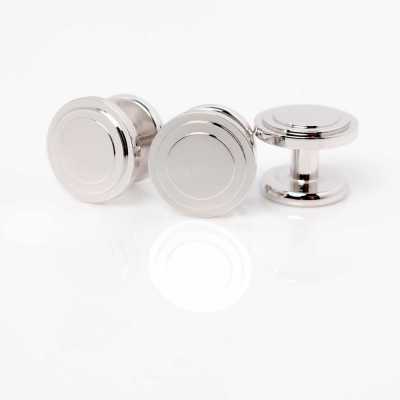 CU925-3G-S EXCY LEGEND Bottone con borchia in argento puro Staya