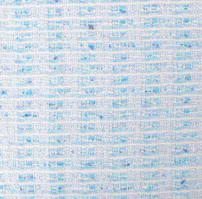 Z7565 Tessuto LINTON Linton Tweed di produzione britannica Azzurro chiaro × Bianco