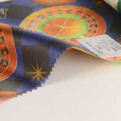 URJ-020 Made In Italy Cupra 100% Stampa Fodera Casino Series Roulette Pattern[Liner] TCS Sottofoto