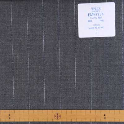 EME3354 Abbigliamento Estivo Giapponese Sharick Series Juncourt Striped Grey[Tessile] Miyuki Keori (Miyuki) Sottofoto