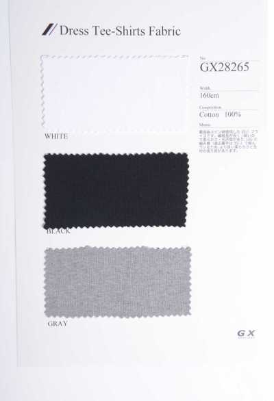 GX28265 Tessuto a maglia a costine per T-shirt taglia e cuci