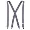 SR-2006 Bretelle A 4 Punti Con Clip A X, Realizzate In Giappone, Colore Grigio