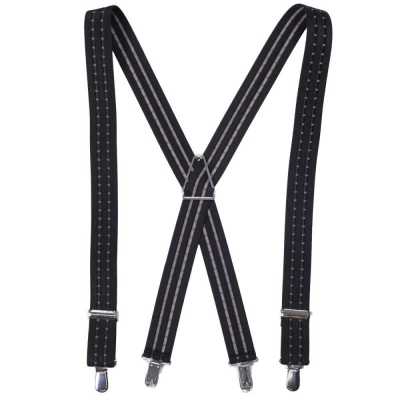 SR-2005 Bretelle nere stile X a 4 clip, prodotte in Giappone