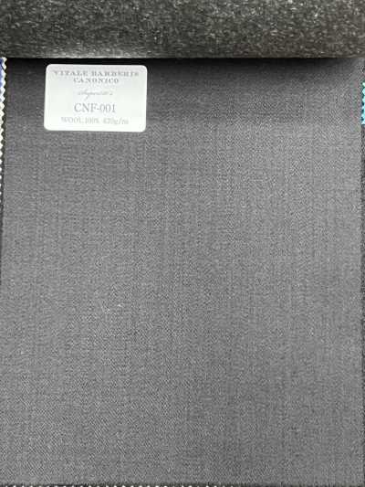 CNF001 CANONICO Standard Super120's nero tinta unita